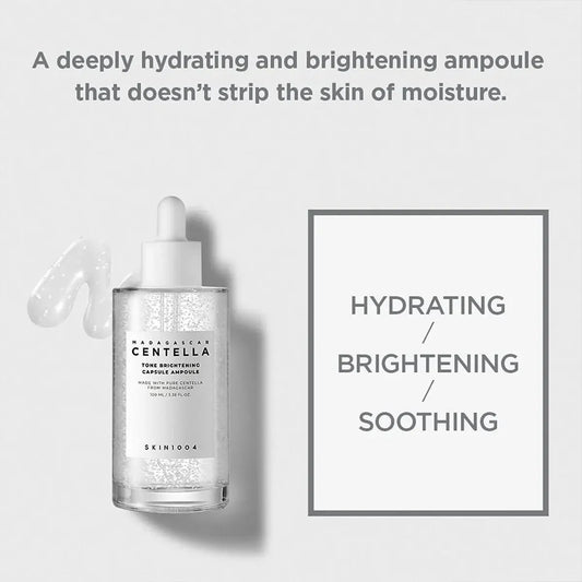 SKIN1004 Madagascar Centella Tone Brightening Capsule Ampoule,Luminous