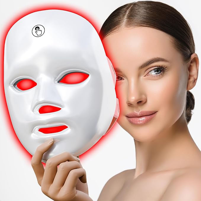 Colorful LED Facial Beauty Mask Device